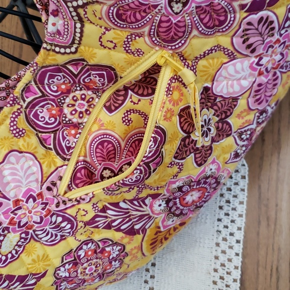NWT, Vera Bradley Large Hobo (Bali Gold) - Picture 4 of 14